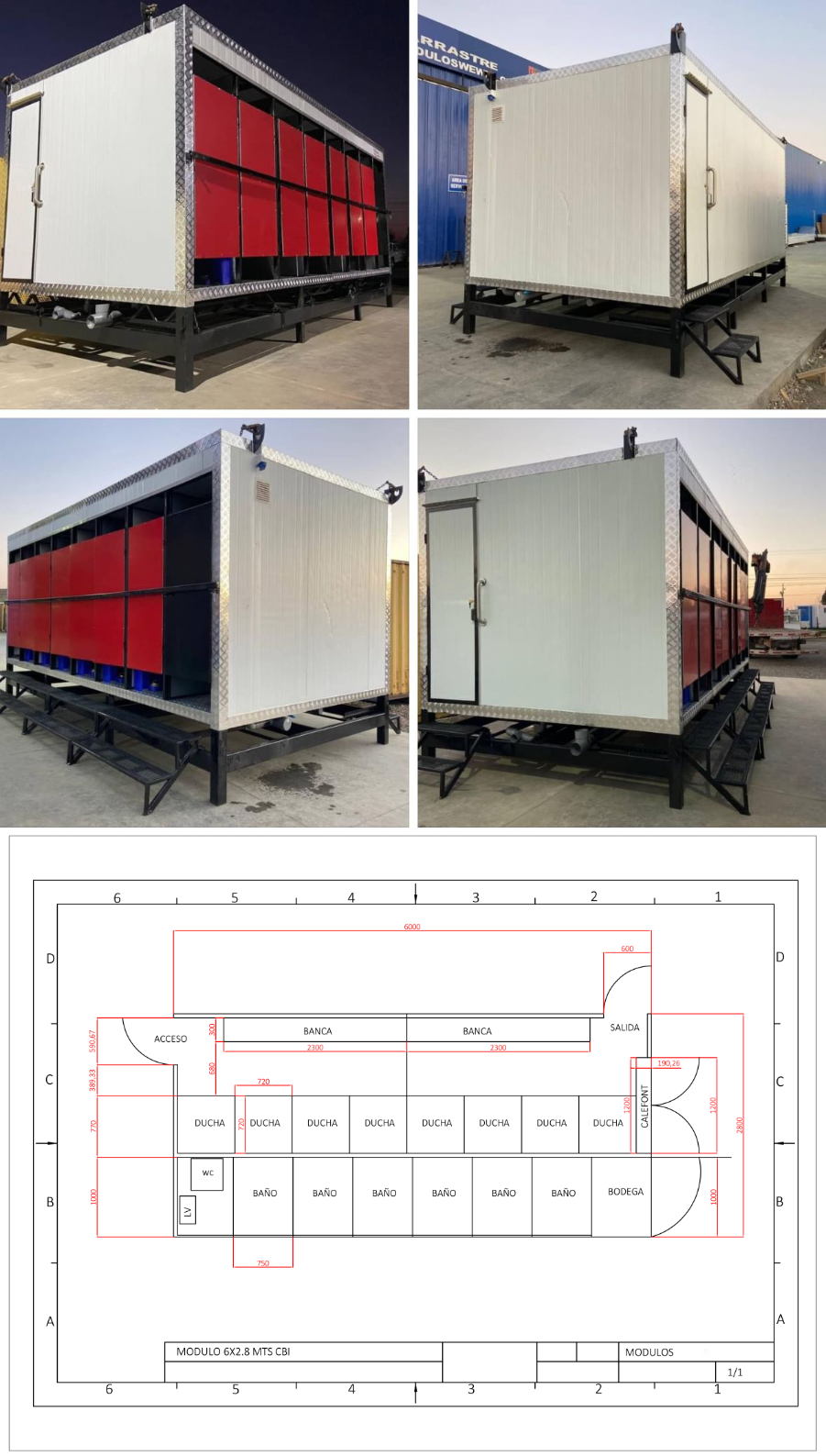 M&oacute;dulo Sanitario